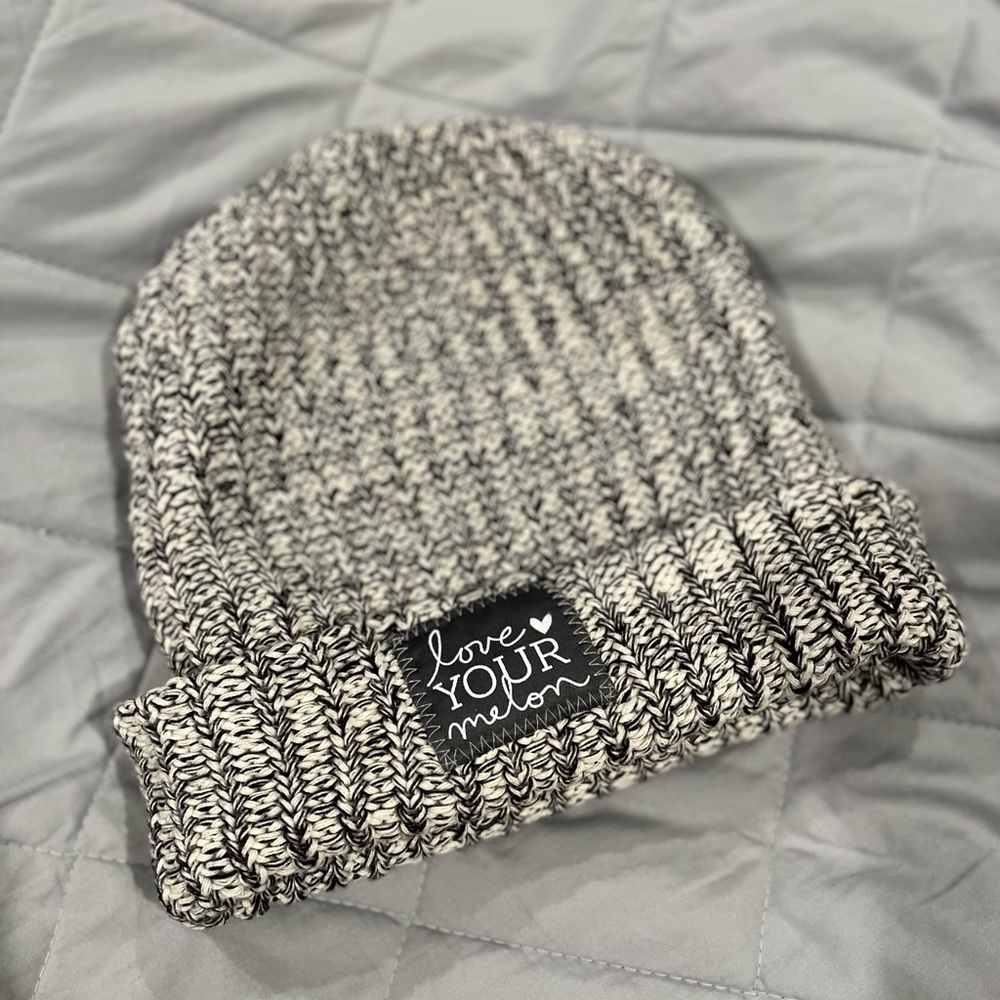 Love Your Melon Knit Beanie Hat